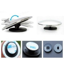 Car BLIND SPOT MIRROR Towing Reversing Side Rear Driving ADHESIVE Van Bikes x 2