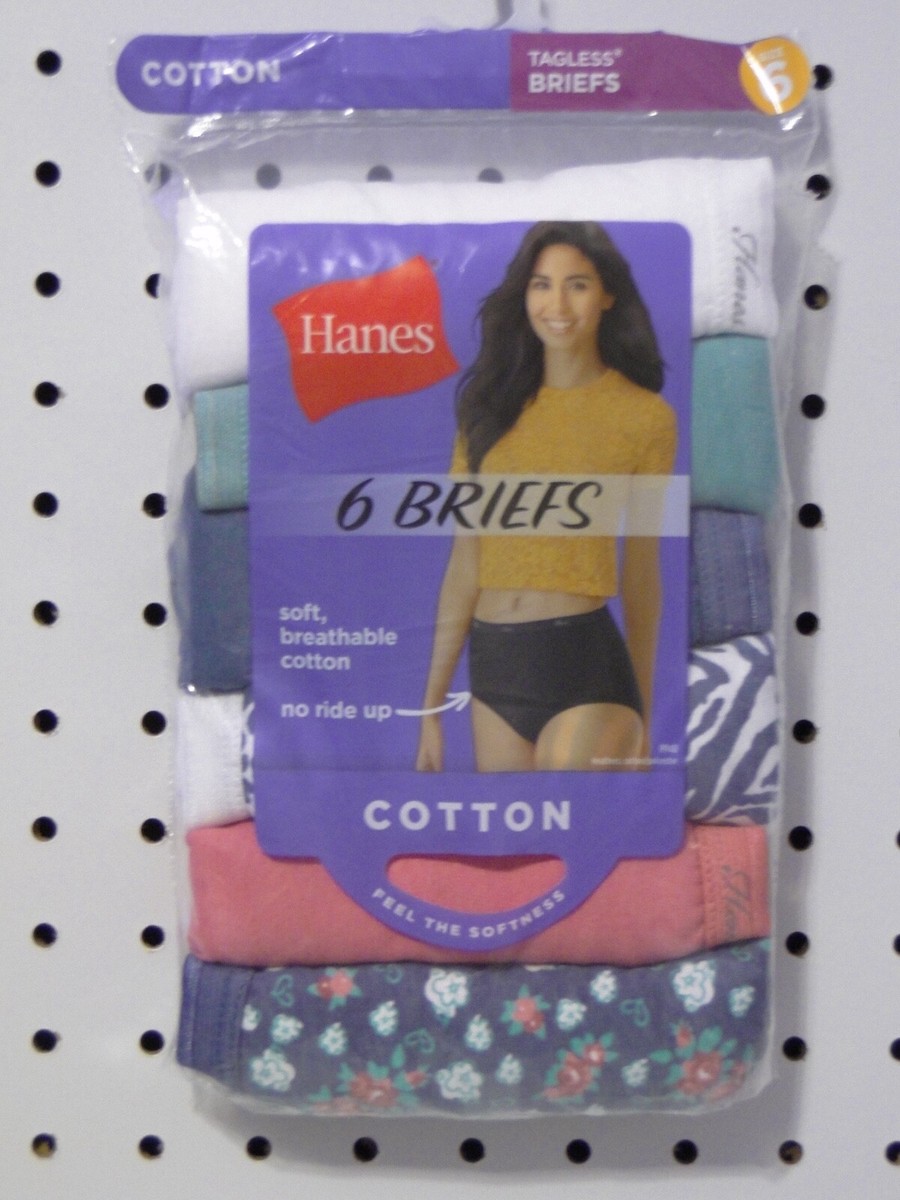 No-ride-up Leg Bands Hanes Women's Cotton Hi-Cut Underwear - 10-Pack Of Comfy Briefs In Regular & Plus Sizes, Moisture-Wicking Fabric Comfortable Everyday Underwear - Foto 6