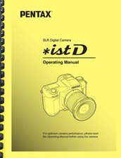 Pentax ist D Digital SLR Camera OWNER'S OPERATING MANUAL 