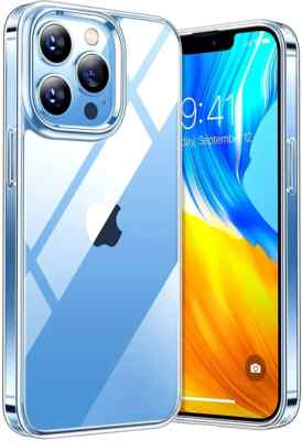 Hülle für iPhone 15 14 Pro Max Plus 13 12 11 XS XR 7 Klar Stoßfest Cover Gel