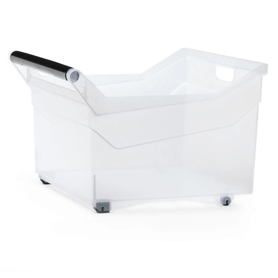 Récipient de rangement conteneur rouleaux organisateur transparent NUK5L boît... - Photo 1/4