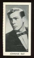 1958 DC Thomson Hotspur Stars of Sport & Entertainment #12 Johnnie Ray PR