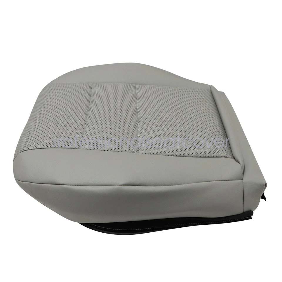 2008 - 2014 fits Mercedes Benz C250 C300 C350 Driver Bottom Seat Cover Gray - Image 4 of 4