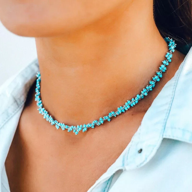 Pura vida pearl choker deals