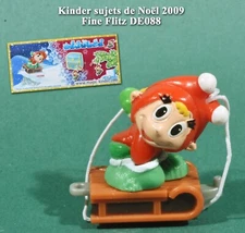 Kinder Christmas Subjects 2009 Europe, Fine Flitz DE088 + BPZ