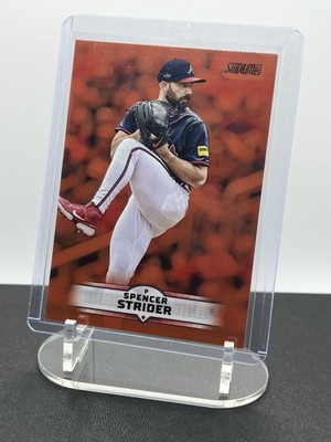 2025 Topps Stadium Club - Spencer Strider #90 Bronze Foil - Atlanta Braves