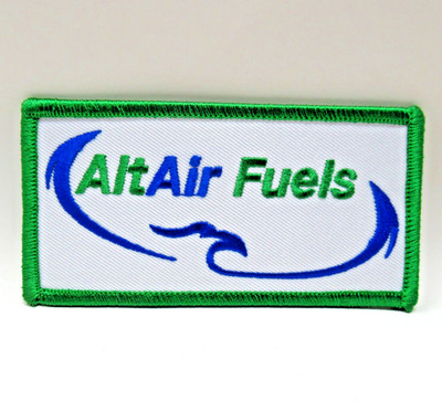AltAir Fuels Patch Renewable Jet Diesel Fuel Blue Green Eagle Emblem
