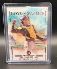 Panini 2025 Boys of Summer Ethan Salas #74 Red /175 Rookie San Diego Padres
