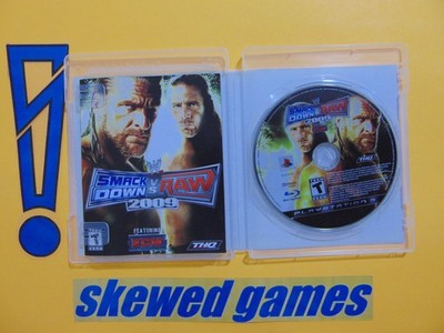 WWE Smackdown vs Raw 2009 - cib - PS3 PlayStation 3 Sony