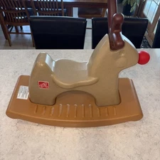 Step 2 Rudolph Reindeer Toddler Child Riding Rocking Toy Rocker Christmas