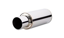 Vibrant 1091 4" Round Tip TPV Universal Muffler