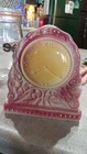 Vintage Shawnee Pottery Planter USA Wall Pocket  530 Clock Mid Century