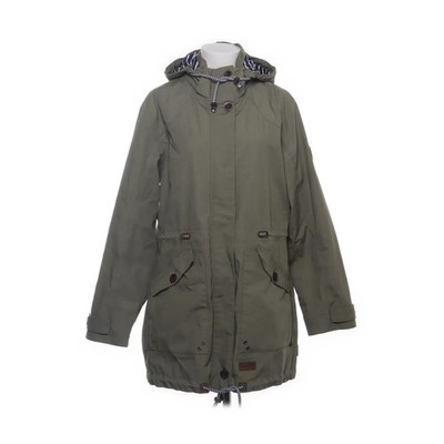 Blue Wave, Parka, Damen, Größe: 44, Grün, Baumwolle/Elasthan/Polyester #o3b