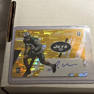 2017 Unparalleled Class of Rookie Yellow Wind Chimes 40/149 Jamal Adams Auto c6i
