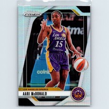 2024 Panini Prizm WNBA Aari Mcdonald #97 Silver Prizm Los Angeles Sparks