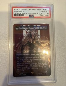 Sephiroth Surge Foil Psa 10 | eBay