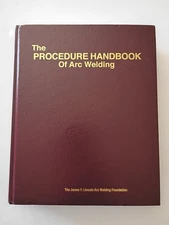 The Procedure Handbook of Arc Welding James F Lincoln HC 14th edition Fourteenth