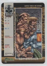 1995 Spawn - Power Cardz Trading Card Game Earthly Forces and Beyond Admonisher