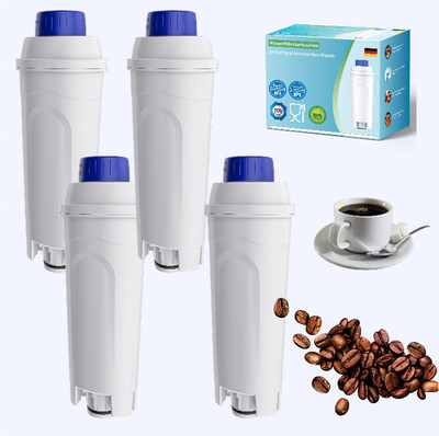 4x Ersatzfilter für Wasserfilter DeLonghi DLS C002 / SER ECAM ESAM EPAM  20%off