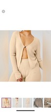Rare sold Out Alo beige/tan Alo Yoga Knit Sal...
