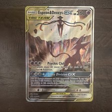Espeon & Deoxys GX SM240 Sm Holo on eBay