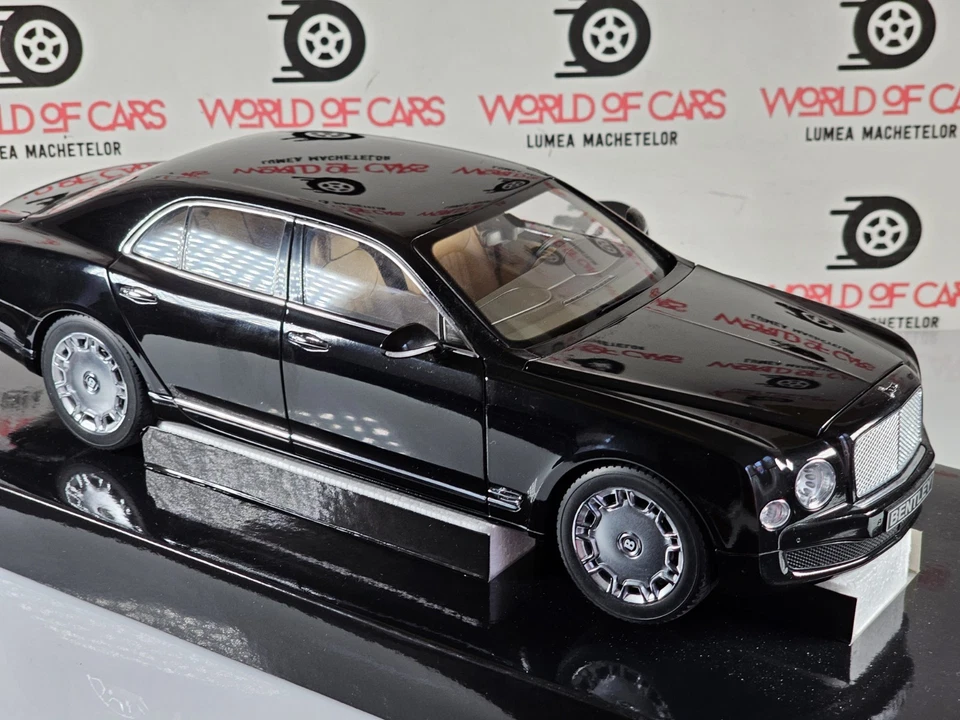 Minichamps  1:18 Bentley Mulsanne 2010 Black  Dealer Edition  — 第 4/4 张图片