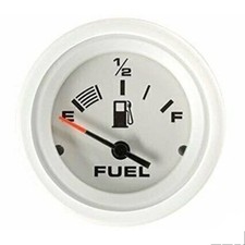 Veethree 68365e Arctic White 2 Marine Fuel Gauge