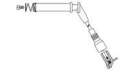 Bremi ZüNdkabel Zum Zylinder1 (369/60) FüR Opel Vectra A Omega Calibra Frontera