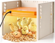 Brooder Box for Chicks, - Chicken Heater, Poultry Brooder with Heaters for