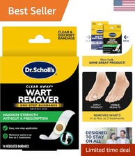 Dr. Scholl's Maximum Strength Wart Remover, 14 ct - Fast 2-Treatment Solution