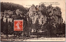 25 LES ECHELLES old postcard [63698]