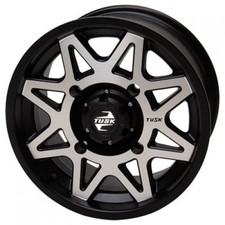4/110 Tusk Tintic Wheel 14x7 5.0 + 2.0 Machined/Black 204-089-0009