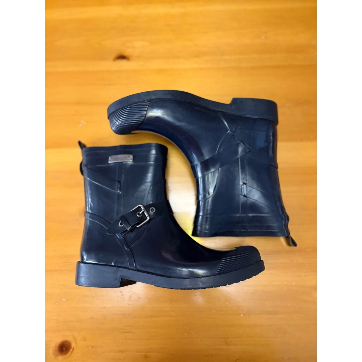 Coach Rain Boot Low (1-1.9 in) Heel Height Boots for Women for