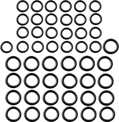 #ad Tatuo 50 Pieces Power Pressure Washer O Rings Replacement for 1 4 inch Black $8.68