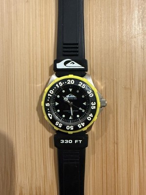 QUIKSILVER Diver's / Surfer's Watch w/ New Battery - Works Great!