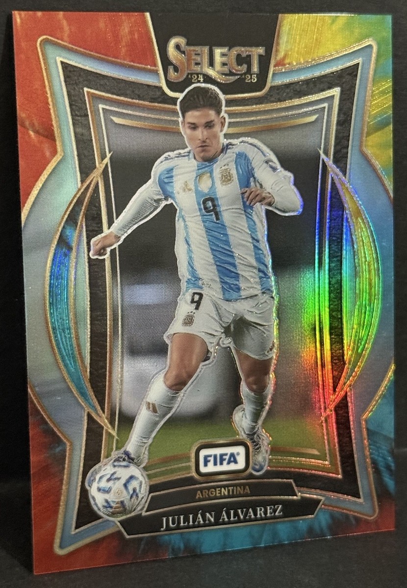 2024-25 Panini Select FIFA Argentina Julian Alvarez Terrace Tie