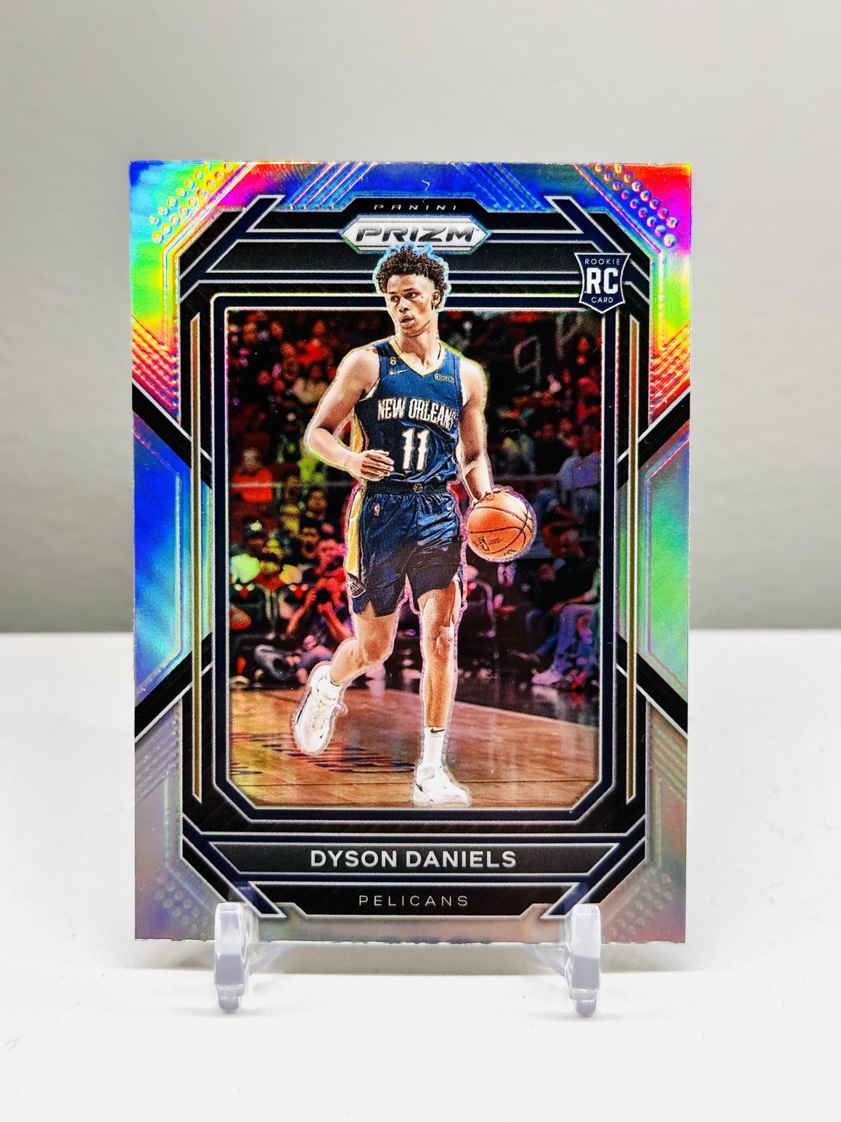 Dyson Daniels Rookie Silver 2022-23 Panini Prizm - #233 Silver Prizm (RC)