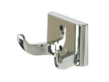 PROPLUS Robe Towel Coat Hook DOUBLE Chrome Plated