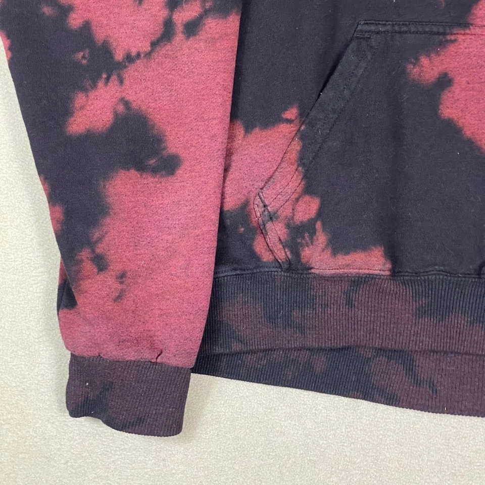 As*holes Live Forever" Graphic Tie Dye Hoodie Devil Horns Oversized Embroidered - Image 3 of 4