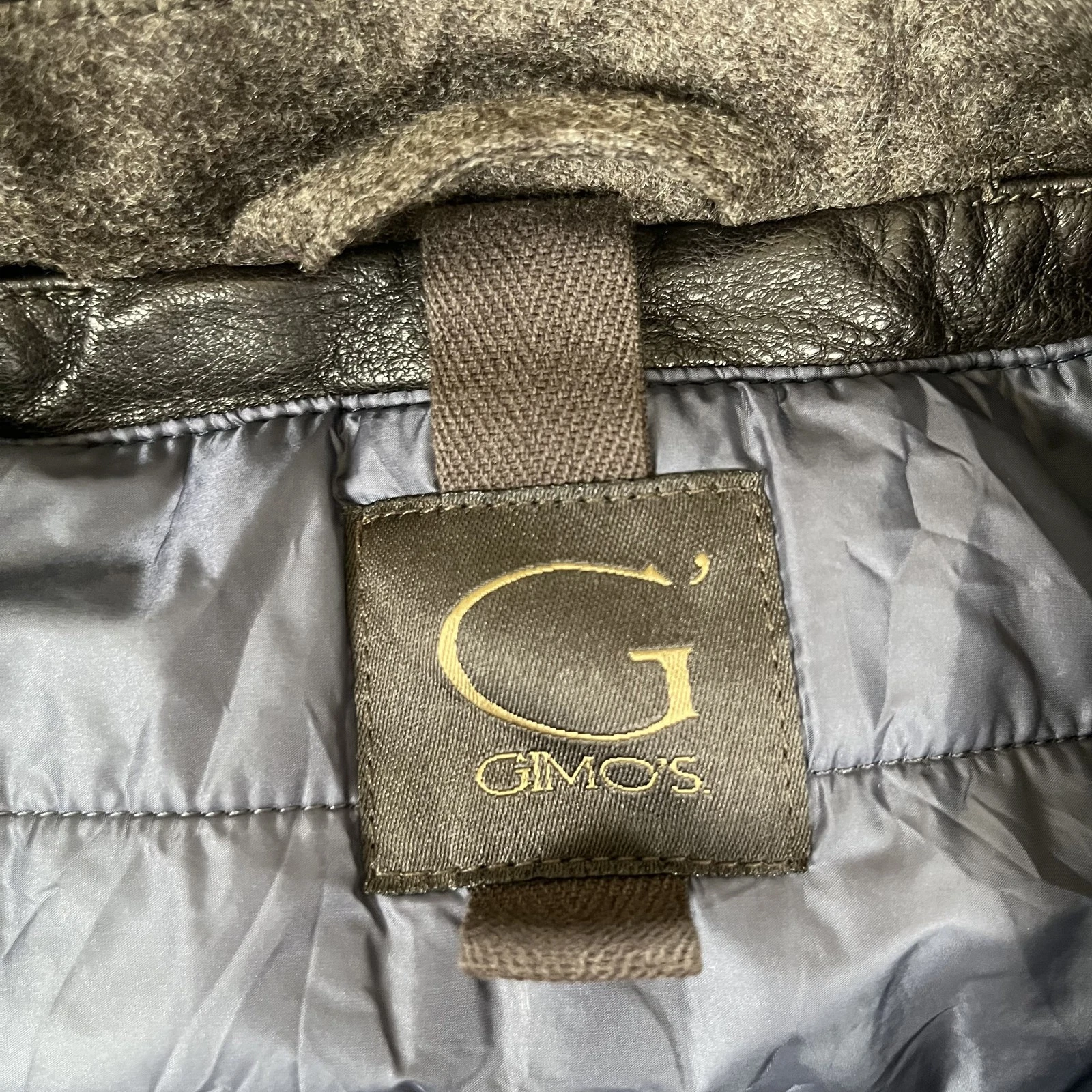 Gimo's Coat Mens 54 Brown Wool Cashmere Loro Piana Storm System Overcoat Italy - product detail image 3