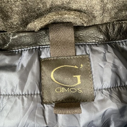 Gimo's Coat Mens 54 Brown Wool Cashmere Loro Piana Storm System Overcoat Italy image 3