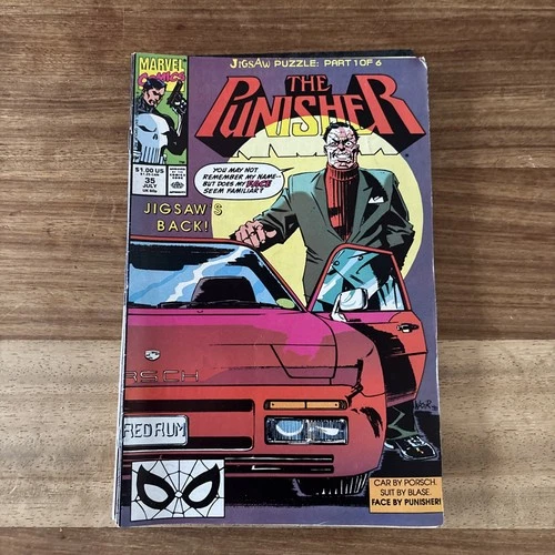Vintage Marvel Comic The Punisher Bundle.