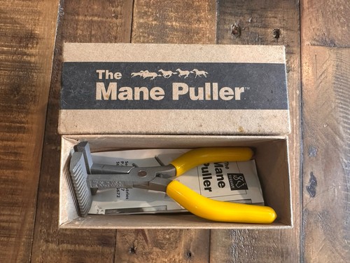 David B Sequist MANE PULLER Patent #5022350 Grooming Combing Pulling Horse Mane