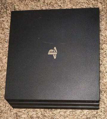 PlayStation 4 Pro 1TB Game Console - FOR PARTS Jet Black (Had PT, No Hard Drive)