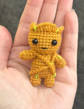Crochet Marvel Groot keychains superhero plushies Amigurumi Stuffed Doll