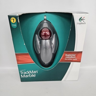 Logitech Trackman Marble Trackball Brand New Sealed T-BC21 910-000806