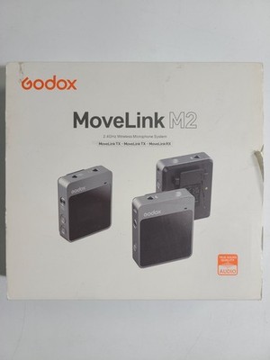 GODOX MoveLink M2 2.4GHz WirelessMicrophone System