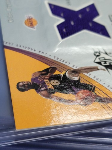 2002-03 UD SPx Kobe Bryant Jason Kidd Winning Combos Dual Jersey Relic READ - Picture 10 of 15