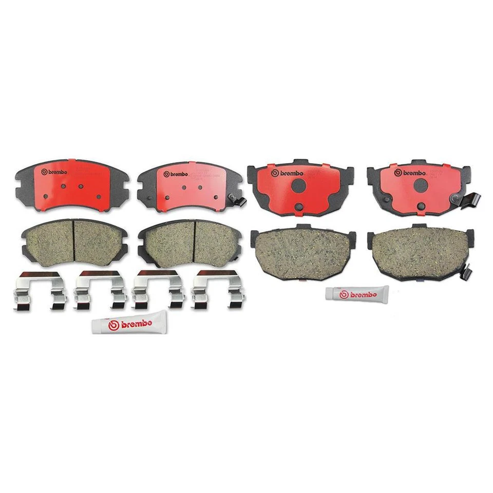 前后布雷博陶瓷刹车片适用于现代 Tiburon 2003 2004 2005 2006 — 第 2/4 张图片