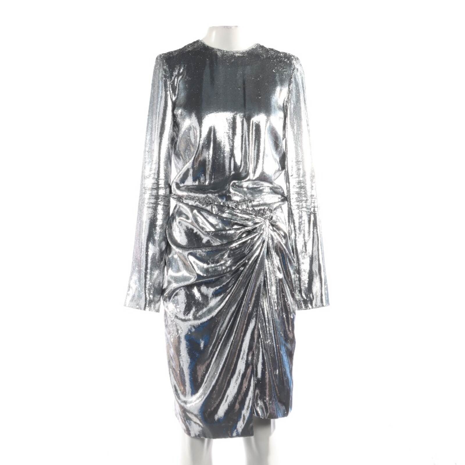 Abito da cocktail Saint Laurent metallizzato 32 FR 34